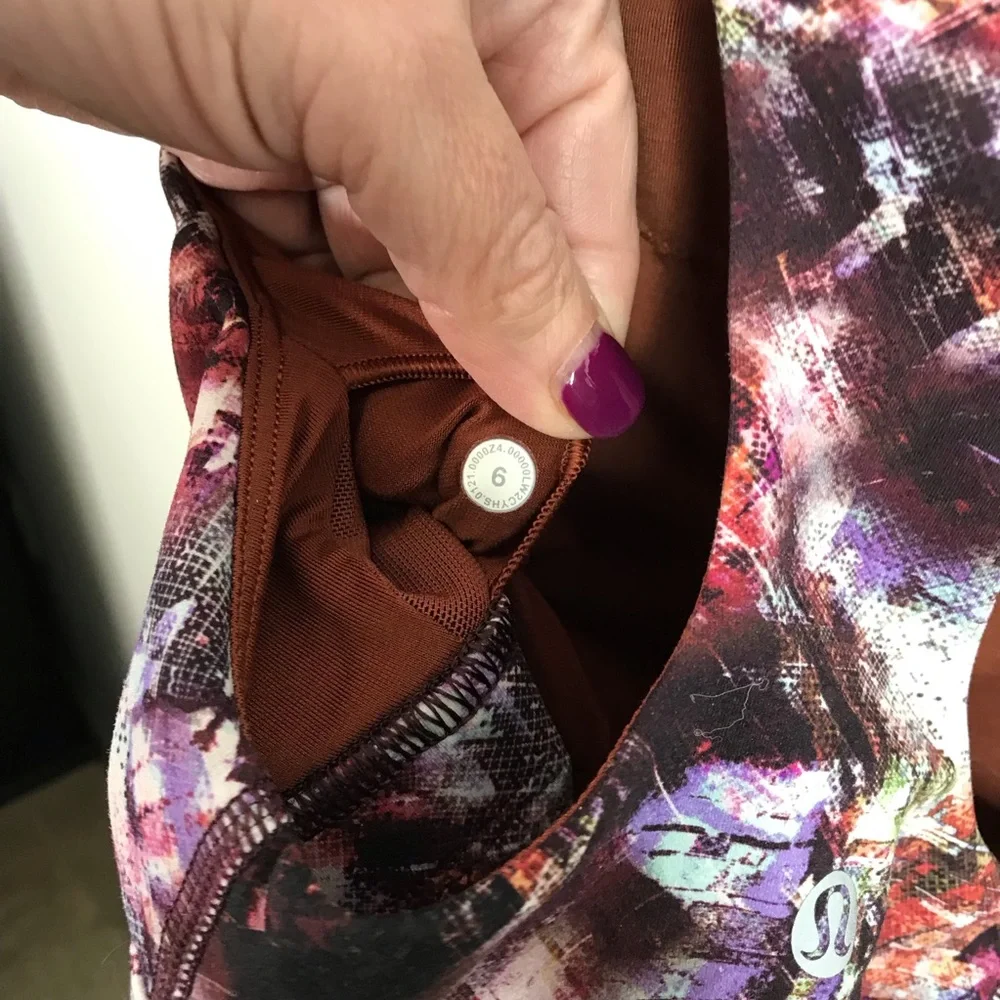 Lululemon Wunder Train Long Line Bra Sz 6